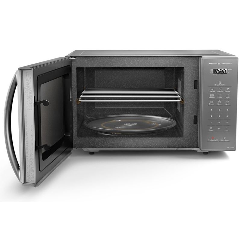 Microondas-Panasonic-Bancada-27L-Prata-220V-NN-ST55LMRUK-Cook-Eletroraro--5-