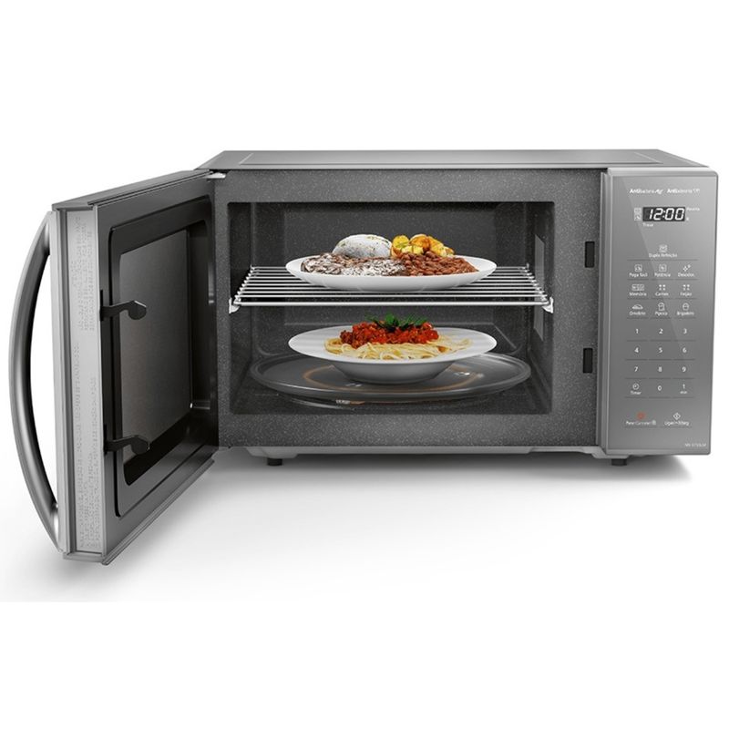 Microondas-Panasonic-Bancada-27L-Prata-220V-NN-ST55LMRUK-Cook-Eletroraro--7-