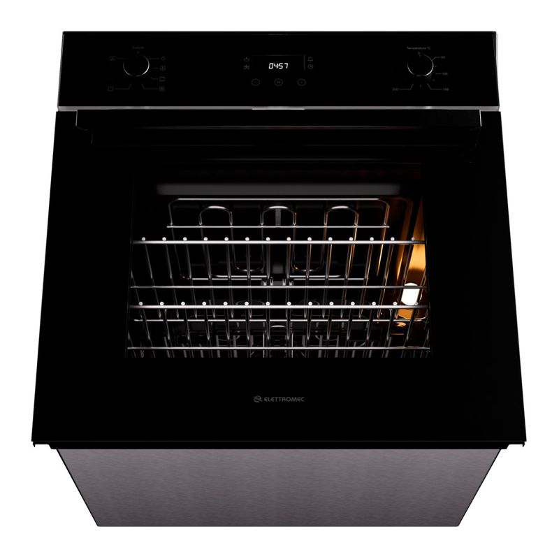 Forno-Eletrico-Multifuncao-Elettromec-68L-Preto-60cm-220V-FM-EL-60-VT-2TNA-Cook-Eletroraro--3-