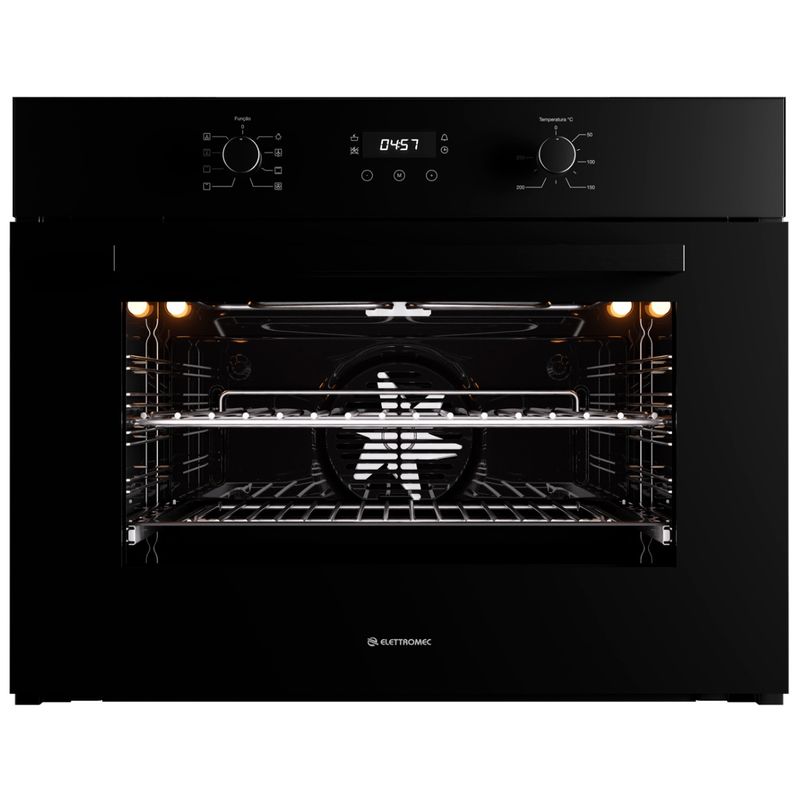 Forno-Eletrico-Multifuncao-Elettromec-68L-Preto-60cm-220V-FM-EL-60-VT-2TNA-Cook-Eletroraro