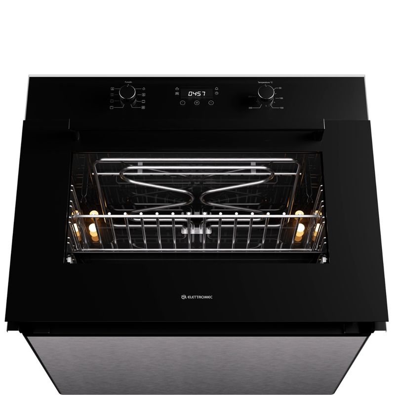 Forno-Eletrico-Multifuncao-Elettromec-68L-Preto-60cm-220V-FM-EL-60-VT-2TNA-Cook-Eletroraro--3-