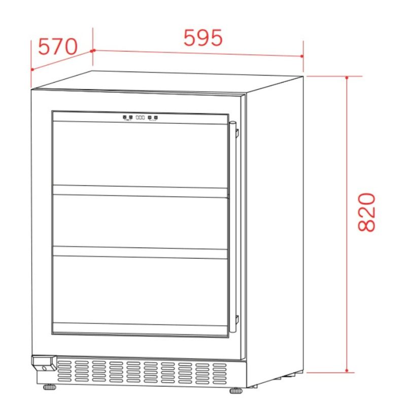 Frigobar-Elettromec-135L-Inox_Preto-110V-FB-BI-135-XV-1ATB-Cook-Eletroraro--3-