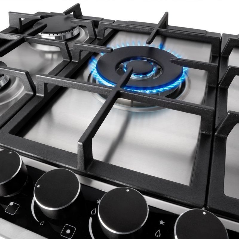 Cooktop-a-Gas-Elettromec-Sole-70cm-Inox-Bivolt-CKG-5Q-70-SL-3TNB-Cook-Eletroraro--2-