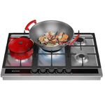 Cooktop-a-Gas-Elettromec-Sole-70cm-Inox-Bivolt-CKG-5Q-70-SL-3TNB-Cook-Eletroraro--6-