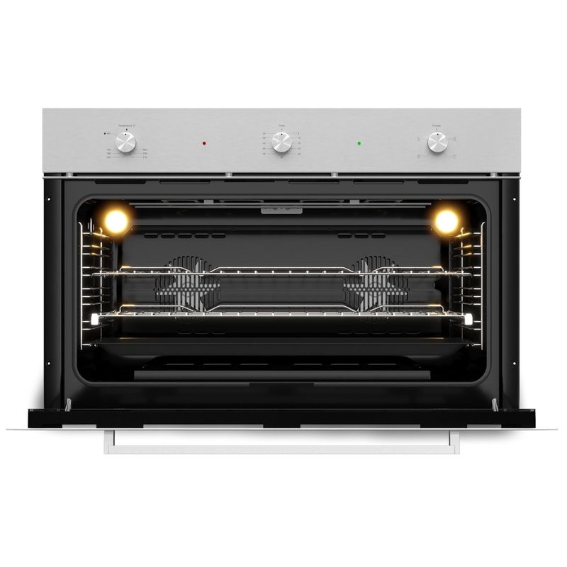 Forno-a-Gas-Elettromec-125-Litros-Luce-Grill-90cm-Inox-220V-FG-AN-90-LC-2LCA-Cook-Eletroraro--2-