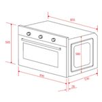 Forno-a-Gas-Elettromec-125-Litros-Luce-Grill-90cm-Inox-220V-FG-AN-90-LC-2LCA-Cook-Eletroraro--7-