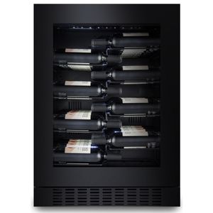 Adega Elettromec 40 Garrafas Vetro  Preta 220V CV-1BI-40-VT-2VPA