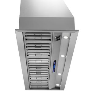Coifa de Embutir Elettromec 58 Polegadas Inox 220V CFB-BBQ-58-XP-2ELA