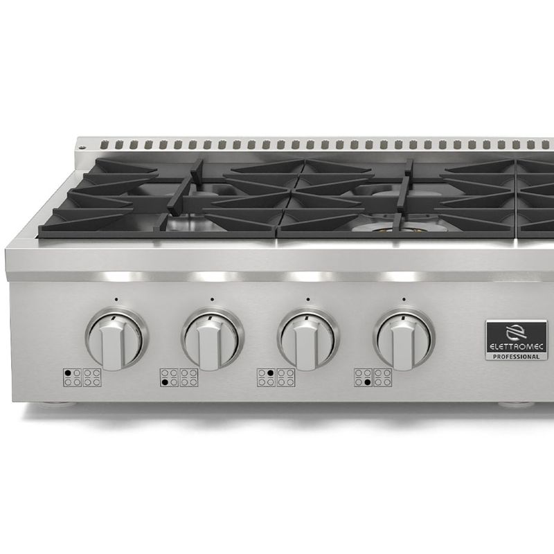 Rangetop-Elettromec-a-Gas-8-Bocas-48-Polegadas-Inox-110V-RT-8Q-48-XP-1SGA-Cook-Eletroraro--2-