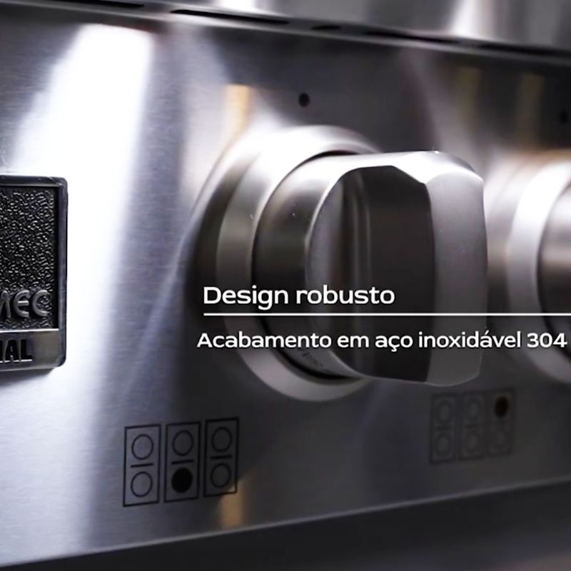 Rangetop-Elettromec-a-Gas-8-Bocas-48-Polegadas-Inox-110V-RT-8Q-48-XP-1SGA-Cook-Eletroraro--4-