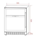 Cervejeira-Elettromec-135L-Esquerda-Inox-110V-BC-BI-135-XV-1ATF-Cook-Eletroraro--4-