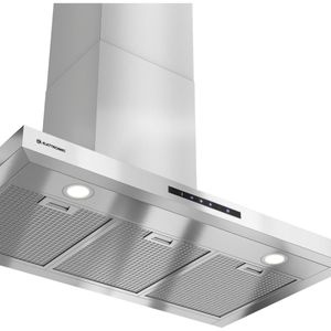 Coifa de Parede Elettromec Milano 90Cm Inox 220V CFP-MLN-90-XX-2ATA