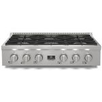 Rangetop-a-Gas-Elettromec-6-Queimadores-36-Polegadas-Inox-110V-RT-6Q-36-XP-1SGA-Cook-Eletroraro