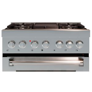 Fogão de Piso Elettromec Profissional 5Q 75Cm Inox 220V FGE-5Q-75-XP-2GMA