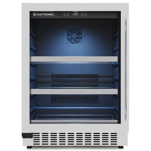 Frigobar Elettromec Connect 135L Inox Preto 110V FB-BI-135-XV-1ATC