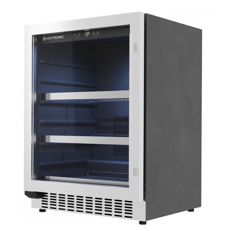 Frigobar-Elettromec-Connect-135L-Inox-Preto-110V-FB-BI-135-XV-1ATC-Cook-Eletroraro--2-