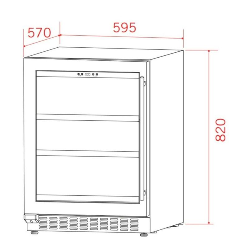 Frigobar-Elettromec-Connect-135L-Inox-Preto-110V-FB-BI-135-XV-1ATC-Cook-Eletroraro--5-