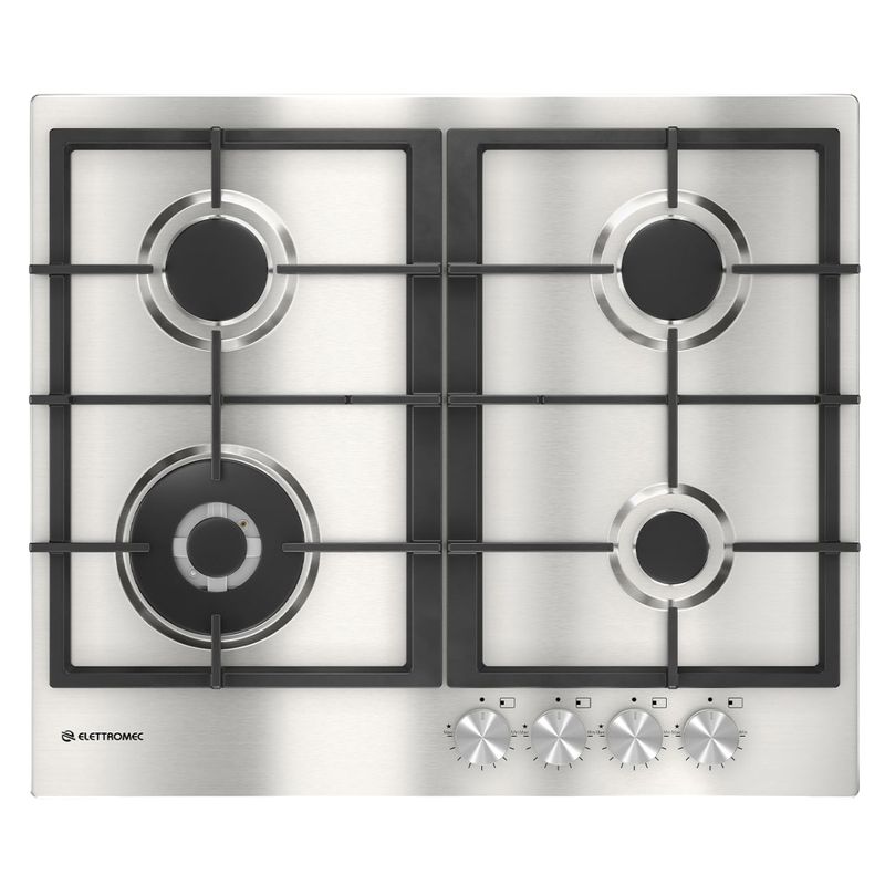 Cooktop-a-Gas-Elettromec-Luce-4-Queimadores-60Cm-Inox-Bivolt-CKG-4Q-60-LC-3ZEA-Cook-Eletroraro