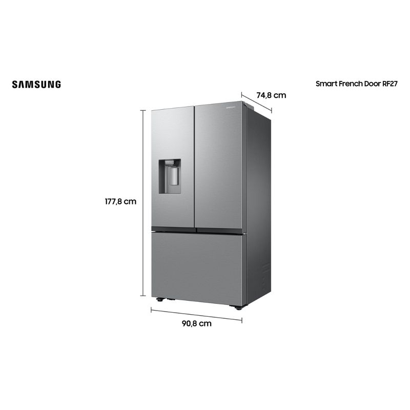 Refrigerador-Samsung-Smart-French-Door-3-Portas-576L-Inox-220V-RF27CG5410SRBZ-Cook-Eletroraro--9-