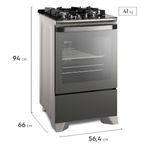 Fogao-Eletrico-Electrolux-FE4AP-Com-Air-Fryer-PerfectCook360-4-Queimadores-Cinza-110V-66041KBA185-Cook-Eletroraro--6-