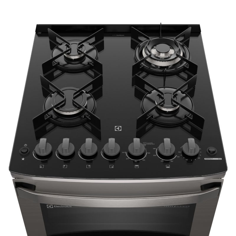 Fogao-Electrolux-FE4DC-Com-Forno-Duplo-PerfectCook360-4-Queimadores-Cinza-110V-33042CBA185-Cook-Eletroraro--3-