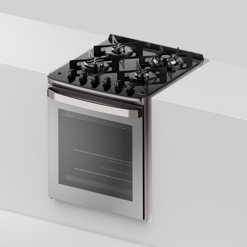 Fogao-Electrolux-FE4EC-de-Embutir-PerfectCook360-Vaporbake-4-Queimadores-Cinza-110V-33041FBA185-Cook-Eletroraro--3-