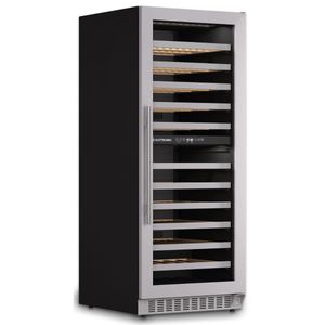 Adega Elettromec122 Garrafas Dual Zone de Embutir Preta 220V CV-2BI-122-XV-2ATB