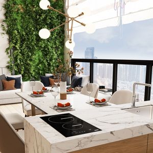 Cooktop de Indução Franke Smart FSM 302 Touch 2Q Preto 220V 17104