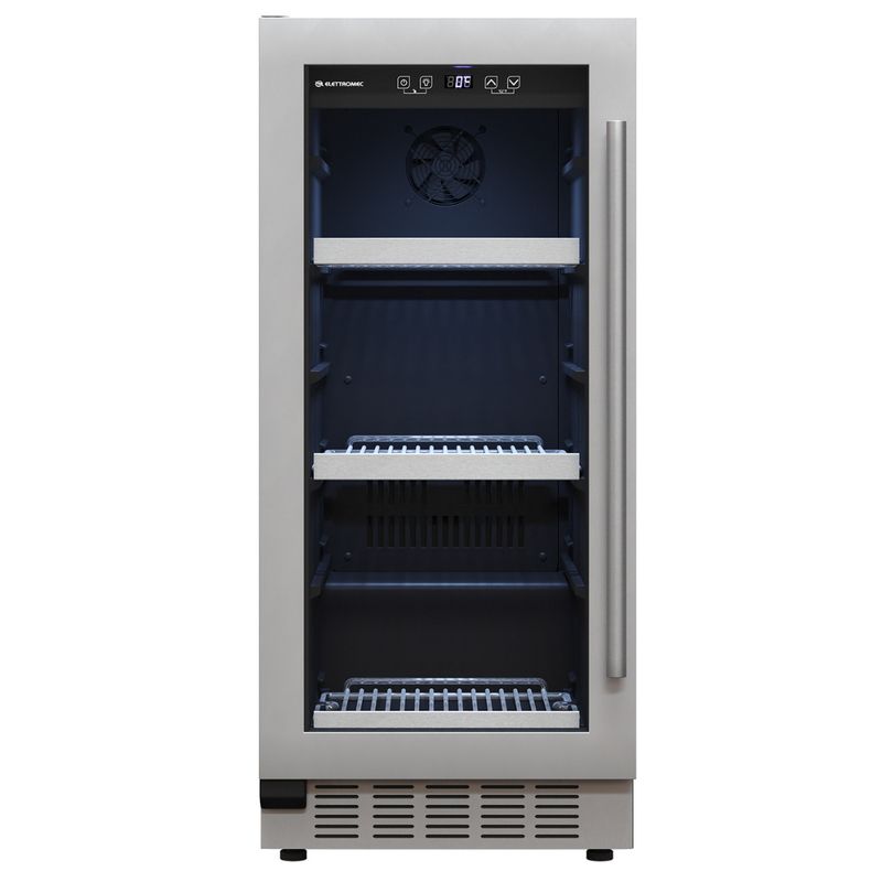 Frigobar-Elettromec-86L-Connect-de-Embutir-Inox-220V-FB-BI-86-XV-2ATB-Cook-Eletroraro