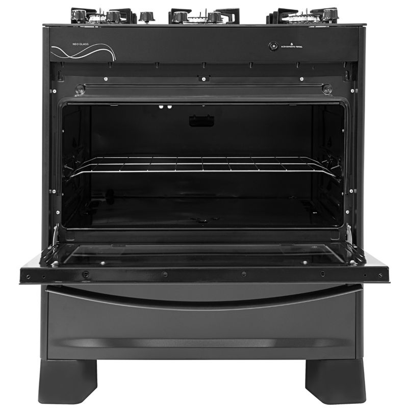 Fogao-Suggar-Neo-Glass-5-Queimadores-Mesa-Vidro-Preto-Bivolt-FGVNG510PT-Cook-Eletroraro--5-