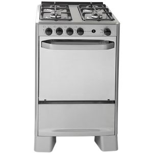 Fogão de Piso Suggar Select 4Q Prata Inox Bivolt FGISL410PRIX