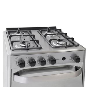 Fogão de Piso Suggar Select 4Q Prata Inox Bivolt FGISL410PRIX