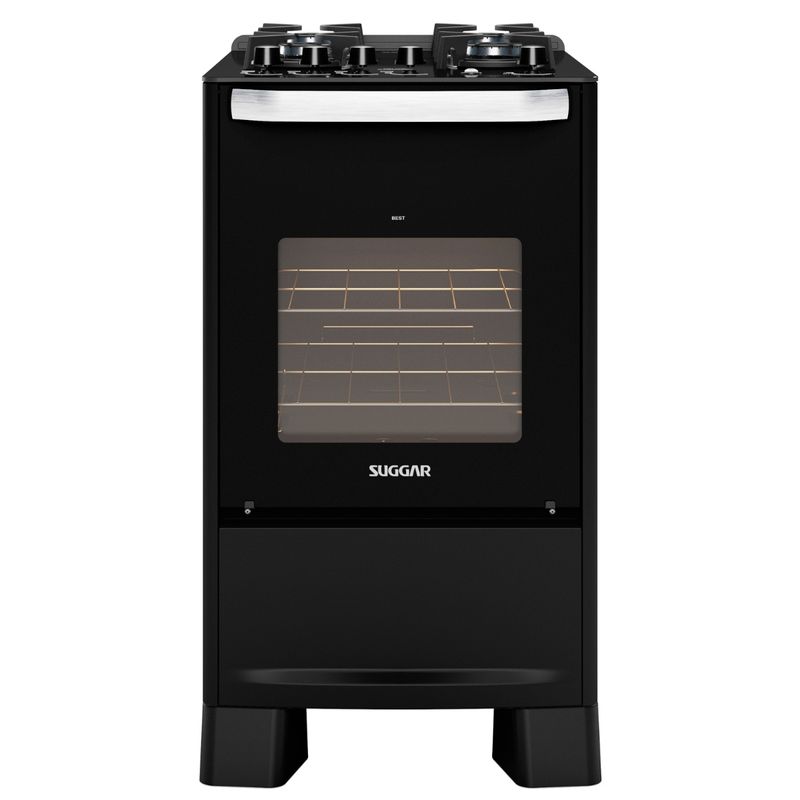 Fogao-Suggar-Best-Glass-4-Queimadores-Mesa-Vidro-Preto-Bivolt-FGVBG410PT-Cook-Eletroraro--3-
