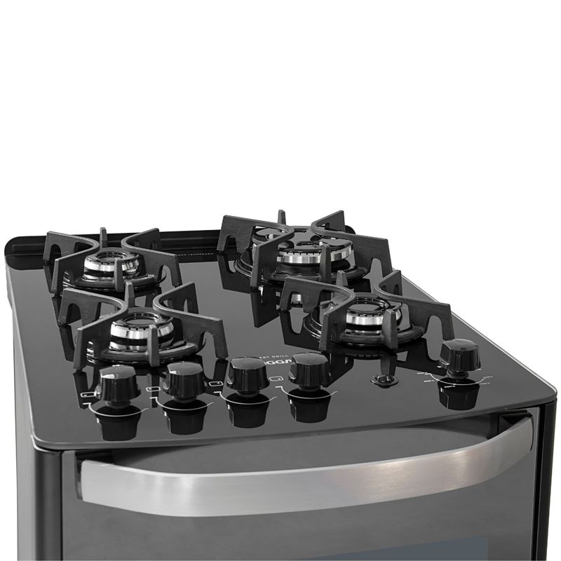 Fogao-Suggar-Master-Grill-4-Queimadores-Mesa-Vidro-Preto-110V-FGVMTG411PT-Cook-Eletroraro--2-