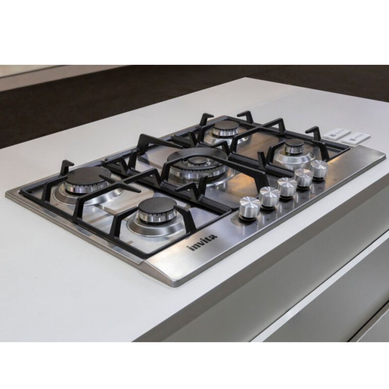 Cooktop-Invita-a-Gas-5-Bocas-70Cm-Inox-Bivolt-I-CKG-5Q-70-XX-3TNA-Cook-Eletroraro--3-