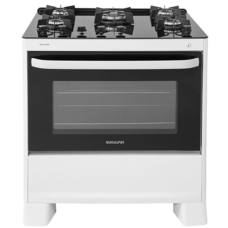 Fogao-Suggar-Max-Glass-5-Queimadores-Mesa-Vidro-Branco-Bivolt-FGVMG510BR-Cook-Eletroraro
