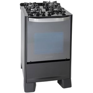 Fogão de Piso Suggar Master Grill 4Q Mesa Vidro Preto 220V FGVMTG412PT