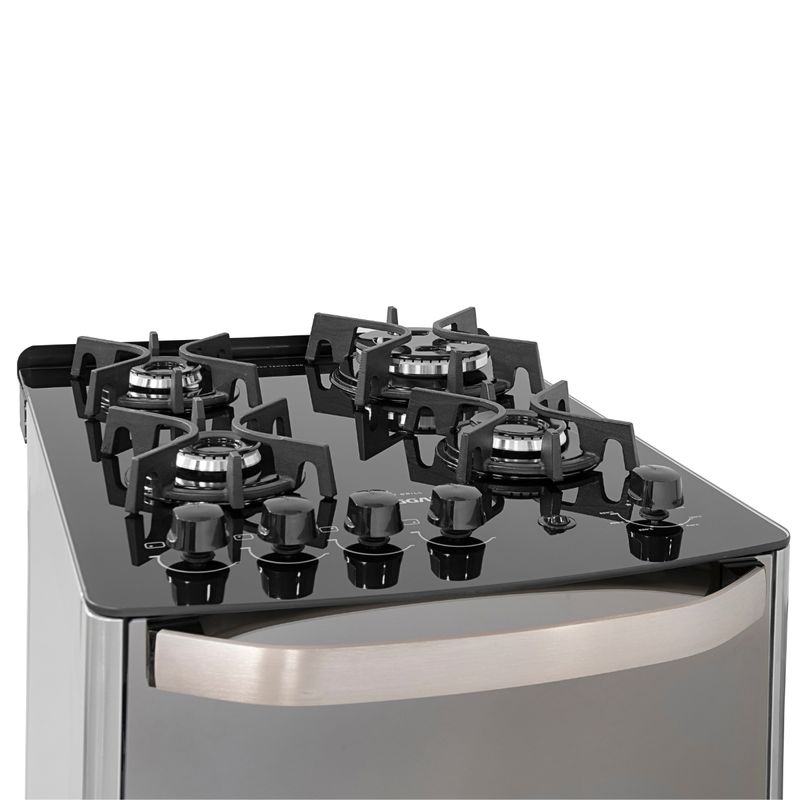 Fogao-Suggar-Master-Grill-4-Queimadores-Mesa-Vidro-Prata-Inox-110V-FGVMTG411PRIX-Cook-Eletroraro--6-
