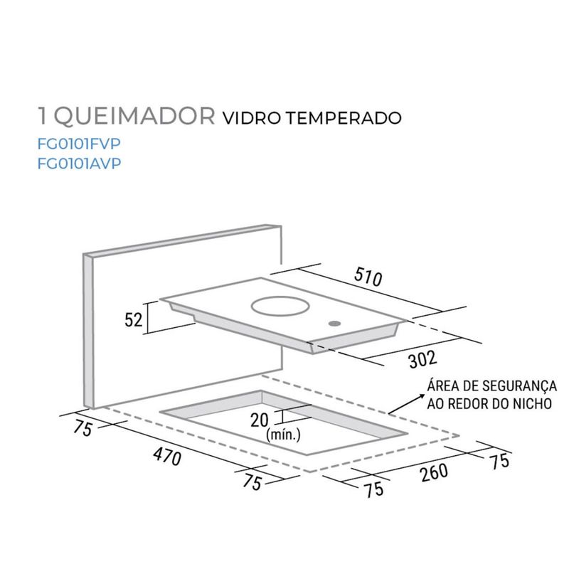 Cooktop-a-Gas-Suggar-Aco-Esmaltado-1-Queimador-Vidro-Preto-Bivolt-FG0101AVP--Cook-Eletroraro--5-