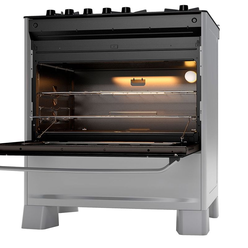 Fogao-Suggar-Best-Glass-5-Queimadores-Mesa-Vidro-Prata-Inox-Bivolt-FGVBG510PRIX-Cook-Eletroraro--3-
