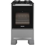 Fogao-Suggar-Best-Glass-4-Queimadores-Mesa-Vidro-Prata-Inox-Bivolt-FGVBG410PRIX-Cook-Eletroraro