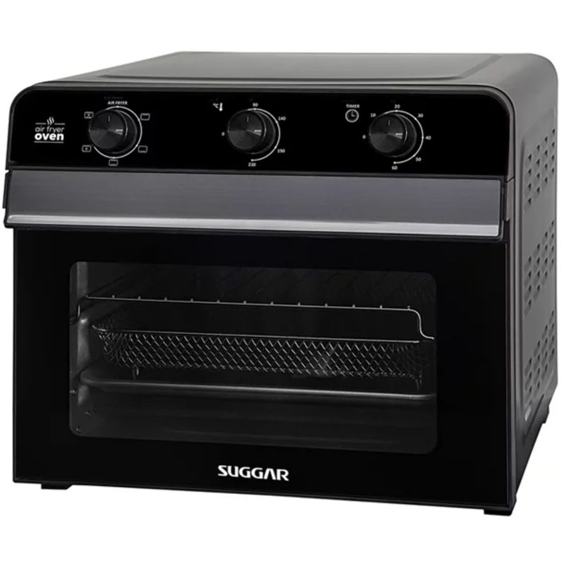 Forno-Suggar-Air-Fryer-25L-Preto-110V-FE2501PT-Cook-Eletroraro