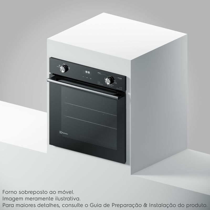 Forno-Electrolux-OE8GH-80L-a-Gas-de-Embutir-Preto-220V-50807SBA235-Cook-Eletroraro--7-