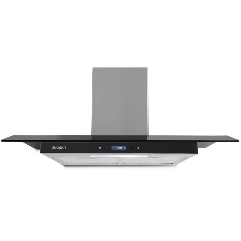 Depurador-Suggar-Touch-Vidro-90Cm-Inox-110V-DV91THIX-Cook-Eletroraro