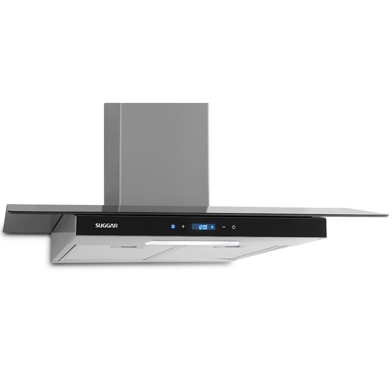 Depurador-Suggar-Touch-Vidro-90Cm-Inox-110V-DV91THIX-Cook-Eletroraro--2-