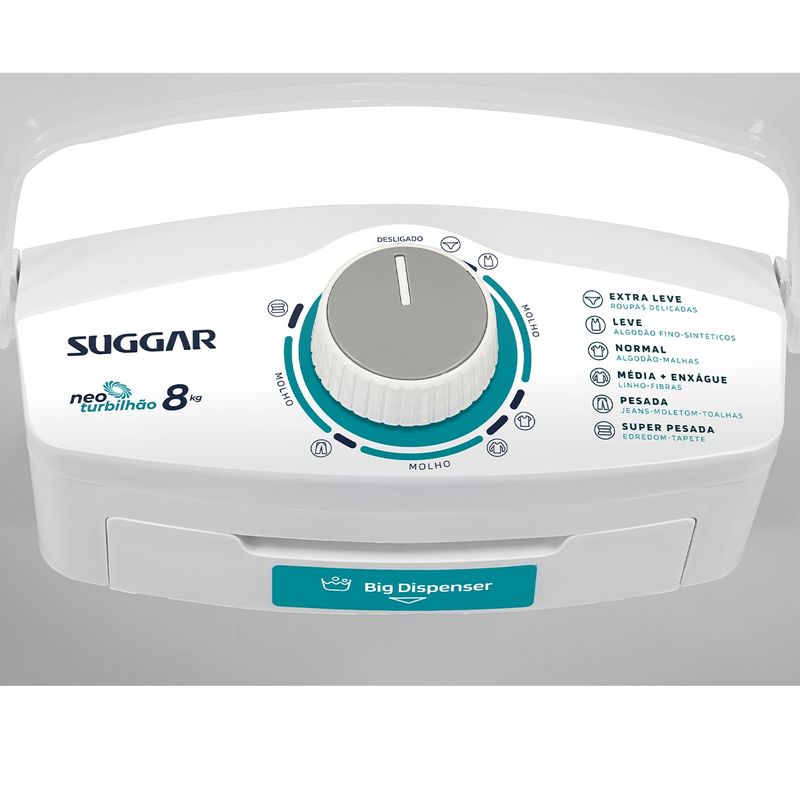 Lavadora-Suggar-Neo-Turbilhao-8Kg-Branca-110V-LE8001BR-Cook-Eletroraro--3-