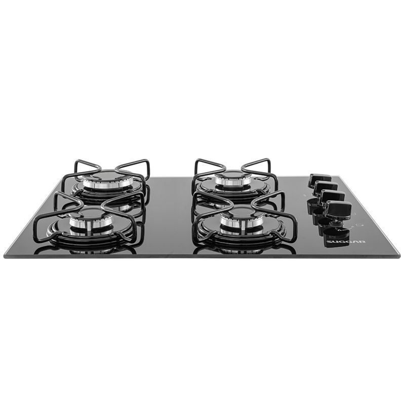 Cooktop-a-Gas-Suggar-4-Queimadores-Aco-Esmaltado-Vidro-Preto-Bivolt-FG4004AVP-Cook-Eletroraro--3-