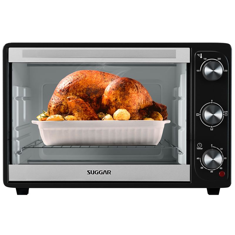 Forno-Eletrico-de-Bancada-Suggar-50-litros-Preto-110V-FE5011PT-Cook-Eletroraro--5-