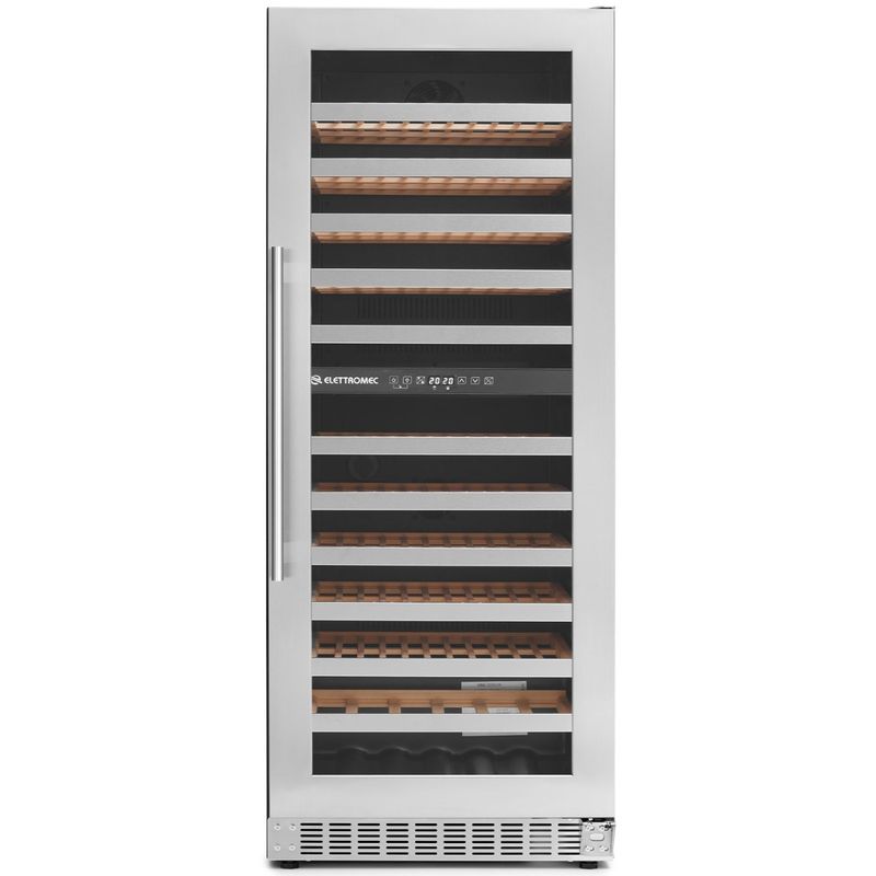 Adega-Elettromec-Dual-Zone-122G-Preta-220V-CV-2BI-122-XV-2ATC-Cook-Eletroraro