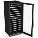 Adega-Elettromec-Dual-Zone-122G-Preta-220V-CV-2BI-122-XV-2ATC-Cook-Eletroraro--5-
